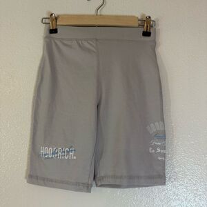 Hoodrich Gray biker Shorts XS